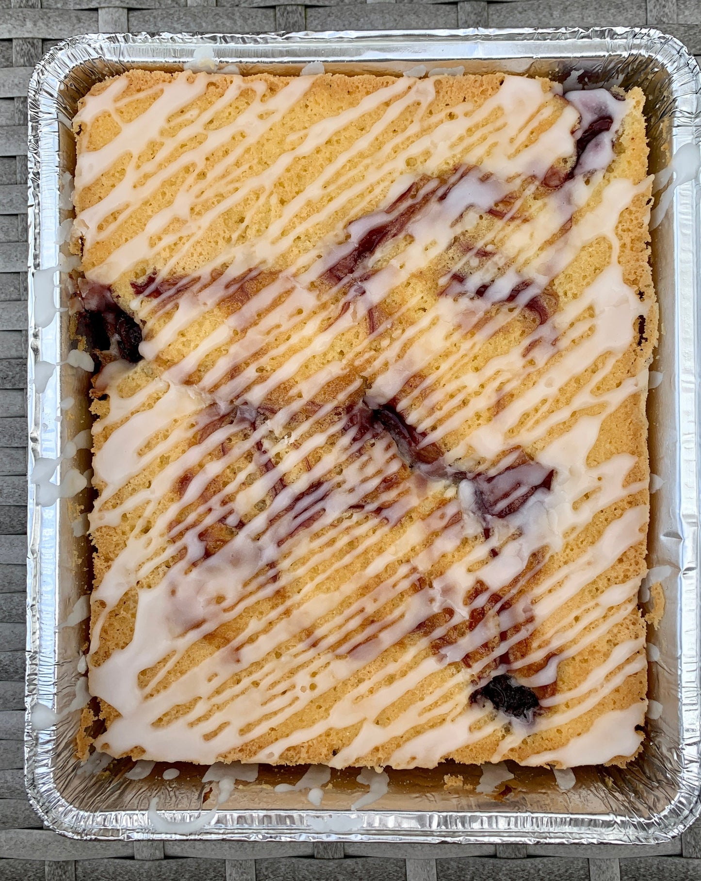 Bakewell Tray Bake