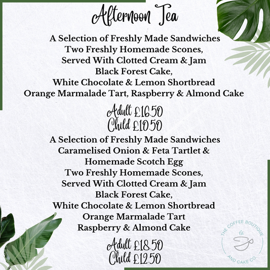 Deluxe Afternoon Tea